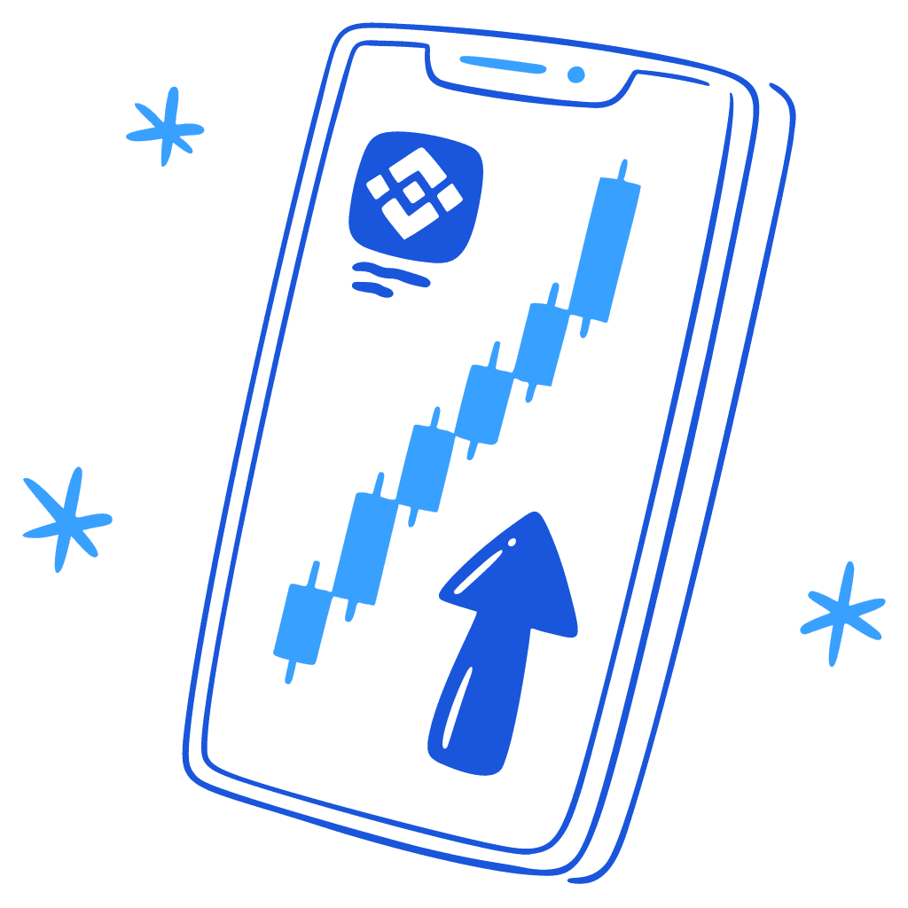 Smartphone With Positive Chart Market Soaring